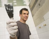 Tiling the wall