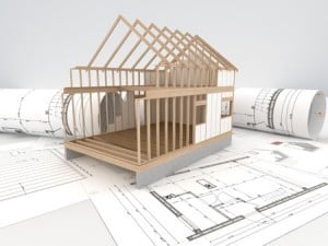house construction blueprint