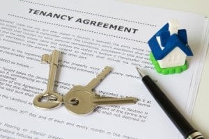 tenant agreement form application keys house pen