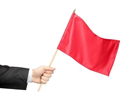 criminal report red flag