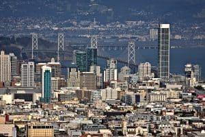 San Francisco and San Francisco-Oakland Bay Bridge