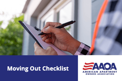 moving out checklist