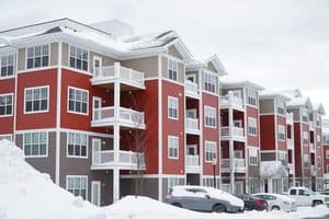 Apartments During The Winter