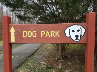 Dog park sign shutterstock_606636647