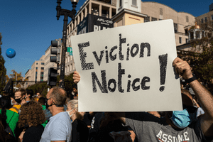 Eviction notice sign shutterstock_1849408786