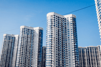 High-rise apartments shutterstock_1915402699