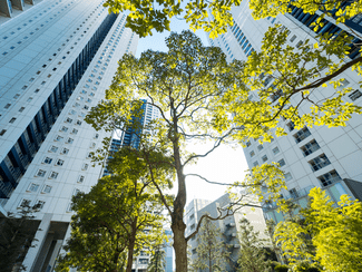 High rise with trees shutterstock_368553272