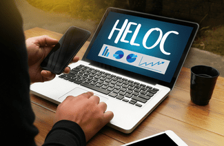 Laptop with HELOC shutterstock_573965137