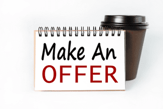 Make an offer shutterstock_1904752738