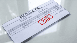 Paid medical bill shutterstock_1382902460