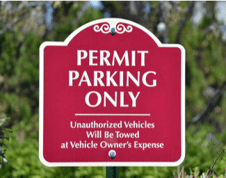 Permit parking only shutterstock_142682359