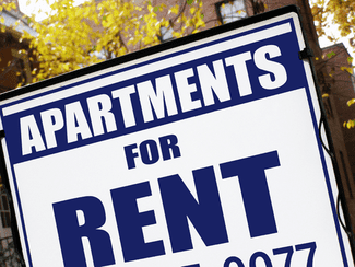 Apartments for rent sign shutterstock_30197149