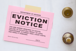 Eviction notice shutterstock_1866745702