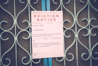 Eviction Notice Shutterstock_1768239107