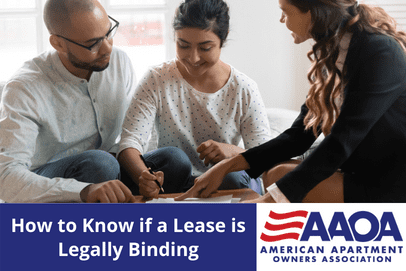 How To Know if a Lease is Legally Binding