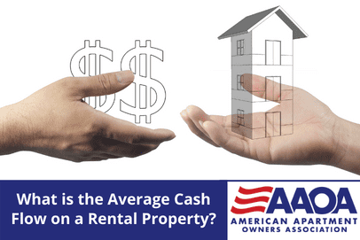 What is the average cash flow on a rental property