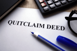 Quitclaim Deed Shutterstock_1254678676