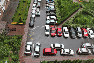 Full parking lot Shutterstock_1726754962