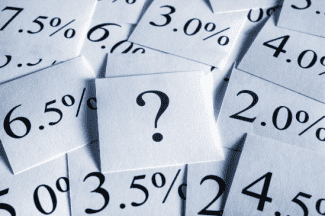 Variable interest rates Shutterstock_104419211
