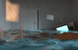 Flooded apartment Shutterstock_1428161435