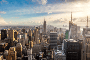 New York City aerial view Shutterstock_170076830