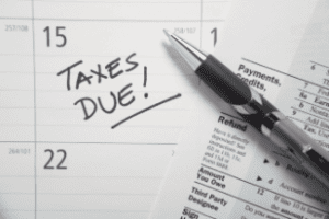 Taxes due Shutterstock_173648165