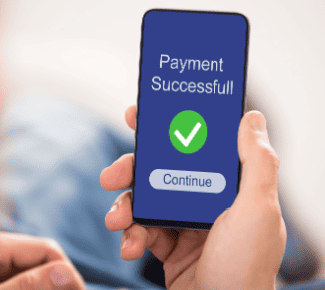 Payment successful Shutterstock_1480987994
